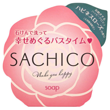 SACHICO / 本体 / 80g / ハピネスローズ / ペリカン石鹸 / MAMA CHAPO