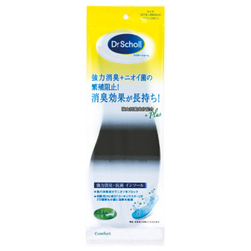 強力消臭・抗菌 インソール / フリーサイズ/21.5cm～28.0cm / ドクター・ショール / DrScholl