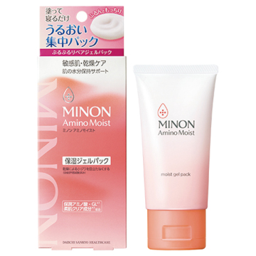 アミノモイスト ぷるぷるリペアジェルパック / 本体 / 60g / 無香料 / ミノン / MINON