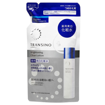 薬用ブライトニングクリアローション / 詰替え / 140mL / 無香料 / トランシーノ / Transino