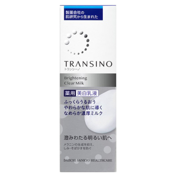 薬用ブライトニングクリアミルク / 本体 / 100mL / 無香料 / トランシーノ / Transino