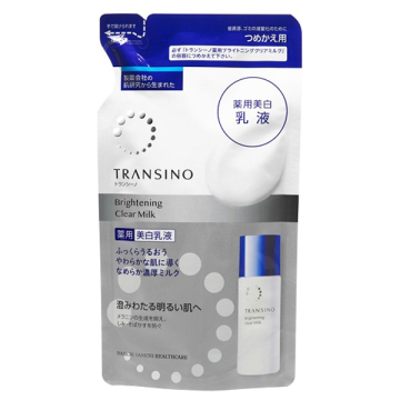薬用ブライトニングクリアミルク / 詰替え / 90mL / 無香料 / トランシーノ / Transino