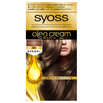 オレオクリーム ヘアカラー / 3N ロイヤルブラウン / 50g+50g / サイオス / syoss