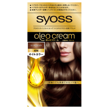 オレオクリーム ヘアカラー / 4N リッチショコラ / 50g+50g / サイオス / syoss