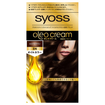 オレオクリーム ヘアカラー / 5Nココアブラウン / 50g+50g / サイオス / syoss