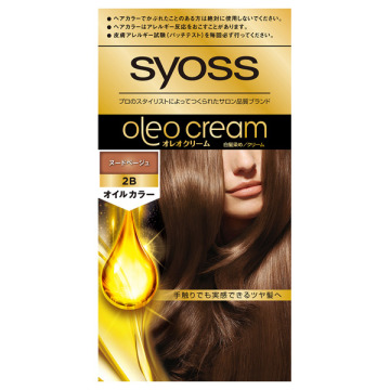 オレオクリーム ヘアカラー / 2B ヌードベージュ / 50g+50g / サイオス / syoss