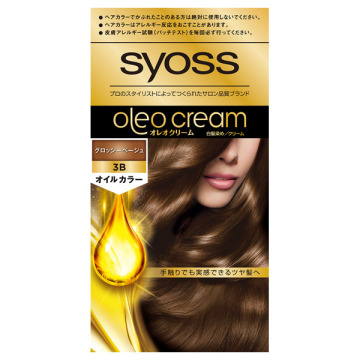 オレオクリーム ヘアカラー / 3B グロッシーベージュ / 50g+50g / サイオス / syoss