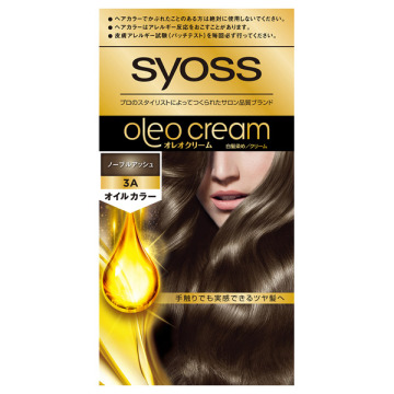 オレオクリーム ヘアカラー / 3A ノーブルアッシュ / 50g+50g / サイオス / syoss
