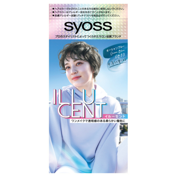 イルーセント ミルキーヘアカラー / OB03 オーシャンブルー / 55g・110ml・15g / サイオス / syoss