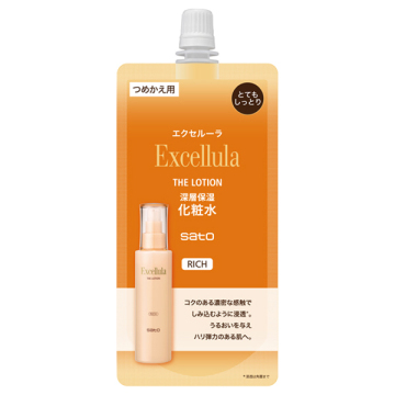 ザ・ローション / つめかえパウチ / 130mL / とてもしっとり / Excellula（エクセルーラ）