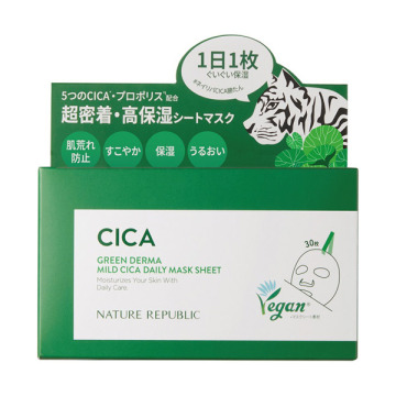 グリーンダーマCICAデイリーシートマスク / 30枚 (350ml) / ネイチャーリパブリック / NATURE REPUBLIC