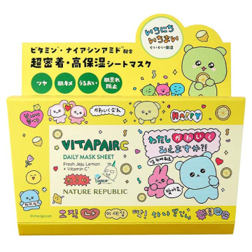 ビタペアCデイリーシートマスク / 本体(チェゴシム) / 30枚 / ネイチャーリパブリック / NATURE REPUBLIC