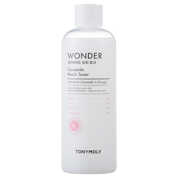 Wonder Ceramide Mochi Toner / 本体 / 500ml / とろっとした独特のテクスチャーなのにベタつかない / TONYMOLY