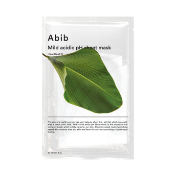 弱酸性pHシートマスク ドクダミフィット / 30mL×3枚 / Abib