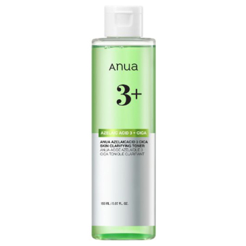 アゼライン酸3 CICAスキンクリアトナー / 150ml / Anua