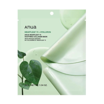 ドクダミ70スージングコラーゲンマスク / 1枚入り / Anua
