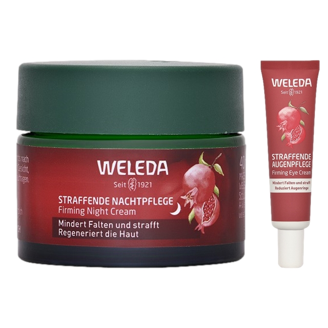 ざくろ&マカ ペプチド ナイト クリーム ＋ &マカ ペプチド アイ クリーム 40ml+12ml / ヴェレダ ／ WELEDA
