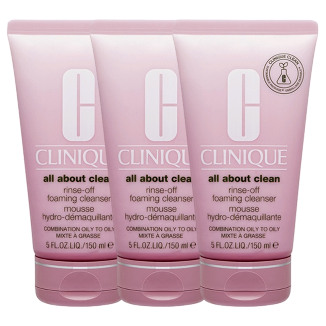 リンスオフ クレンジング フォーム 150ml x 3 もっとお得な3個セット / クリニーク ／ CLINIQUE