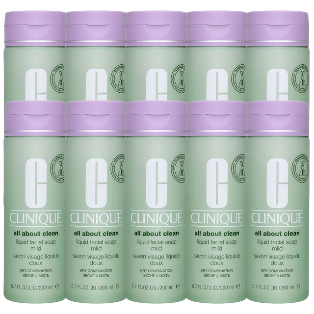 リキッド フェーシャル ソープ マイルド 200ml x 10 お得な10個セット / クリニーク ／ CLINIQUE