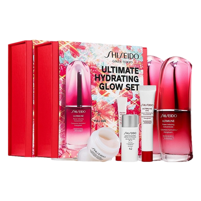 アルティミューンハイドレイティンググロウセット 4点×2 【お得！】2個セット / 資生堂 ／ SHISEIDO