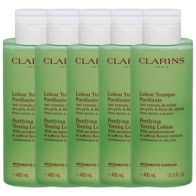 トーニング ローション SP コンビネーション／オイリー 400ml x 10 日本未発売サイズ / クラランス ／ CLARINS