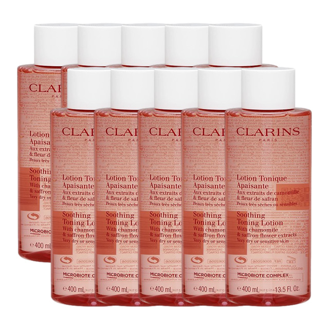 トーニング ローション SP エキストラ コンフォート 400ml x 10 日本未発売サイズ / クラランス ／ CLARINS