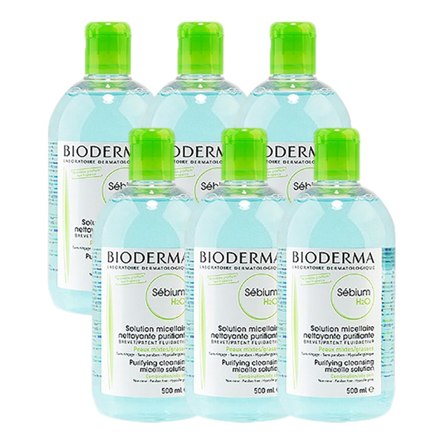 セビウムH2O 500ml x 6  お得な6個セット / ビオデルマ ／ BIODERMA