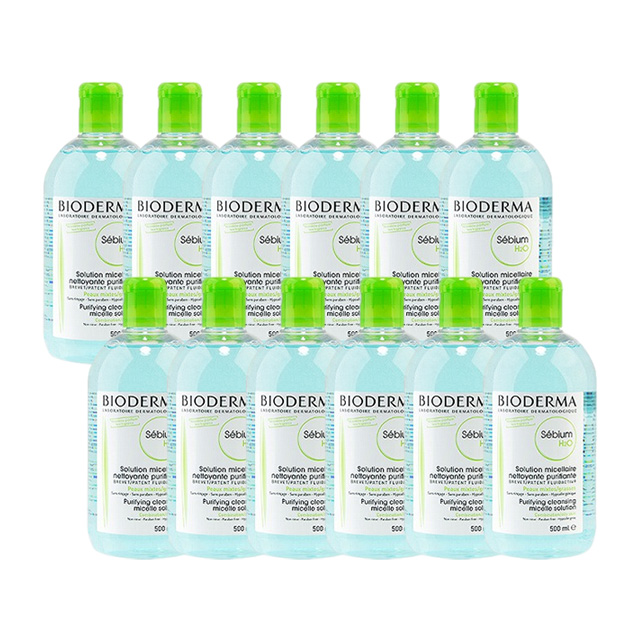 セビウムH2O 500ml x 12  お得な12個セット / ビオデルマ ／ BIODERMA