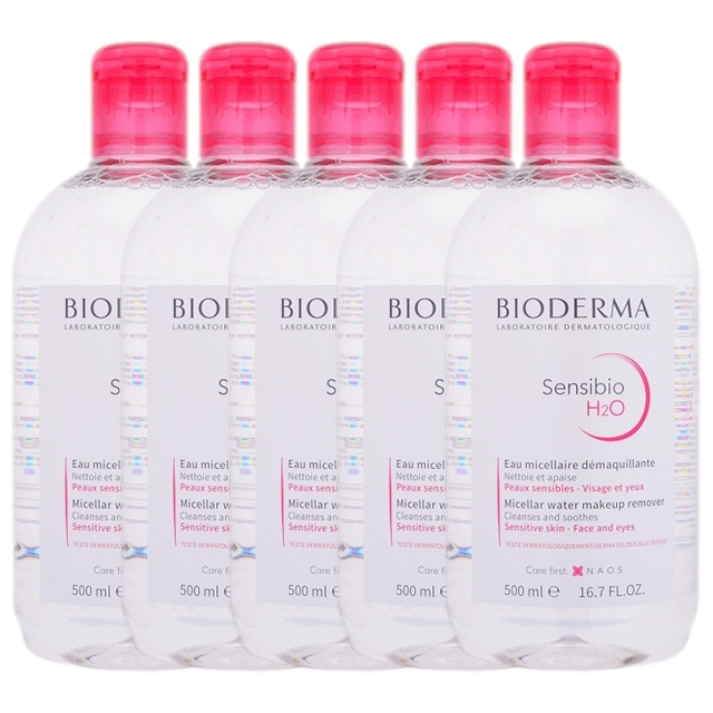 サンシビオ H2O エイチツーオー D 500ml x 5 お得な5個セット / ビオデルマ ／ BIODERMA