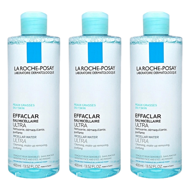 エファクラ ピュリファイング ミセラー ウォーター 400ml x 3 もっとお得な3個セット / ラロッシュ ポゼ ／ La Roche Posay