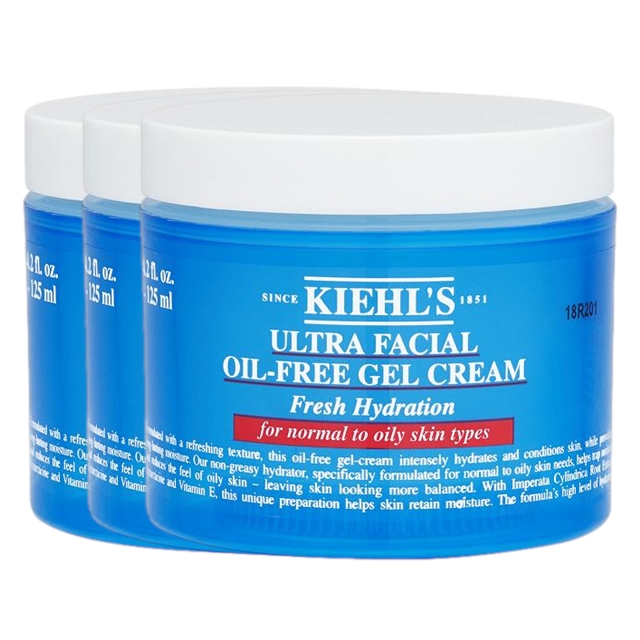 キールズ UFオイルフリー ジェル 125ml x 3 日本未発売サイズ / キールズ / キール ／ Kiehl's