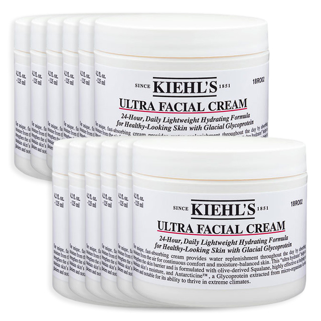 クリーム UFC (ウルトラフェイシャルクリーム）  125ml x 12 お得な12個セット / キールズ / キール ／ Kiehl's