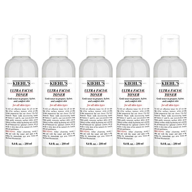 モイスチャライジング トナー UFT （ウルトラフェイシャルトナー） 250ml x 5 お得な5個セット / キールズ / キール ／ Kiehl's
