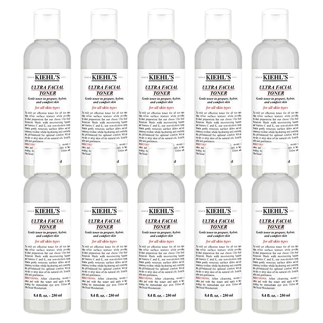 モイスチャライジング トナー UFT （ウルトラフェイシャルトナー） 250ml x 10 お得な10個セット / キールズ / キール ／ Kiehl's