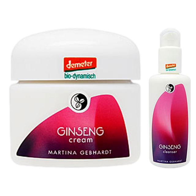 ジンセナ クレンジングミルク 150ml + クリーム 50ml のセット / マルティナ ／ MARTINA
