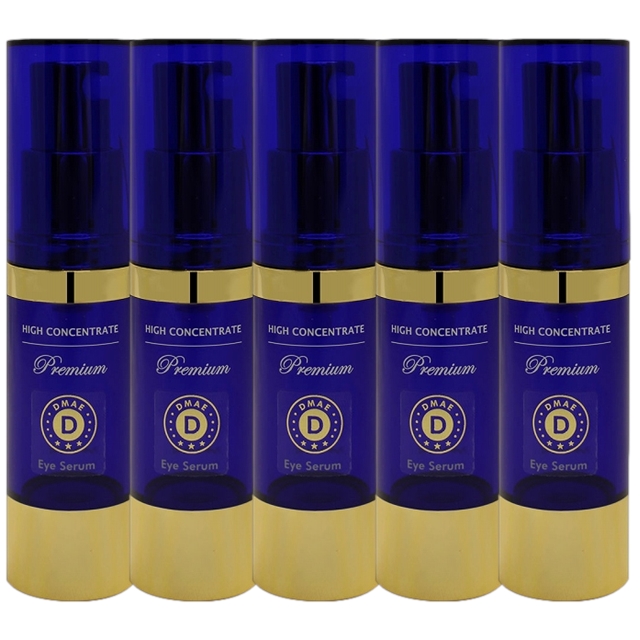 プレミアム DMAE アイセラム 15ml x 5 お得な5個セット / ハイコンセントレート ／ HIGH CONCENTRATE