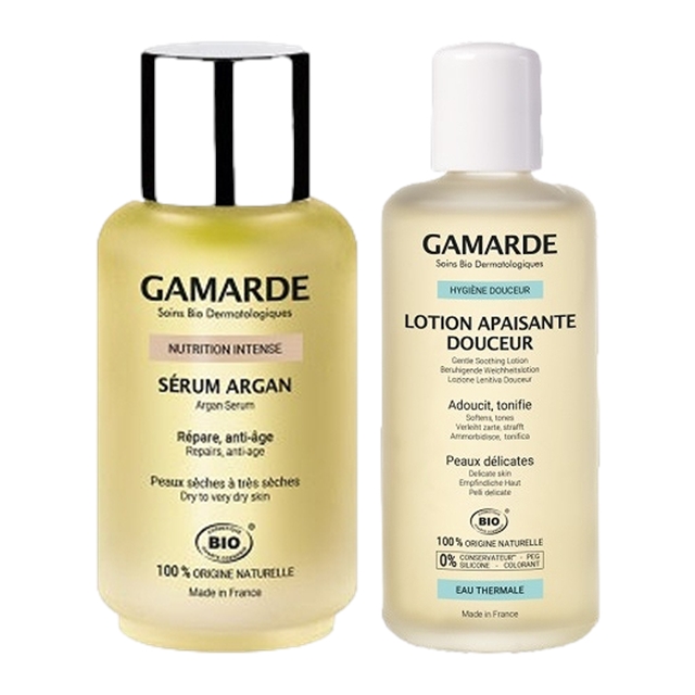 インテンス　セラム 30ml とローション　ドゥスール 200ml のセット / ガマルド ／ Gamarde