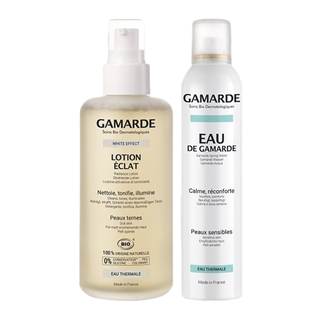 WE　ローション エクラ 200ml とオー ド ガマルド 250ml のセット / ガマルド ／ Gamarde