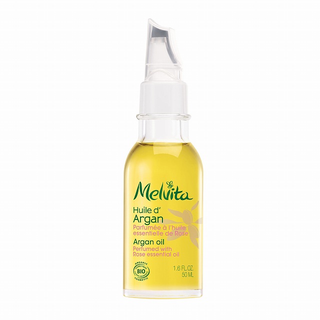 ビオオイル アルガンオイル ローズ【ラッピング済み】 50ml / メルヴィータ ／ Melvita