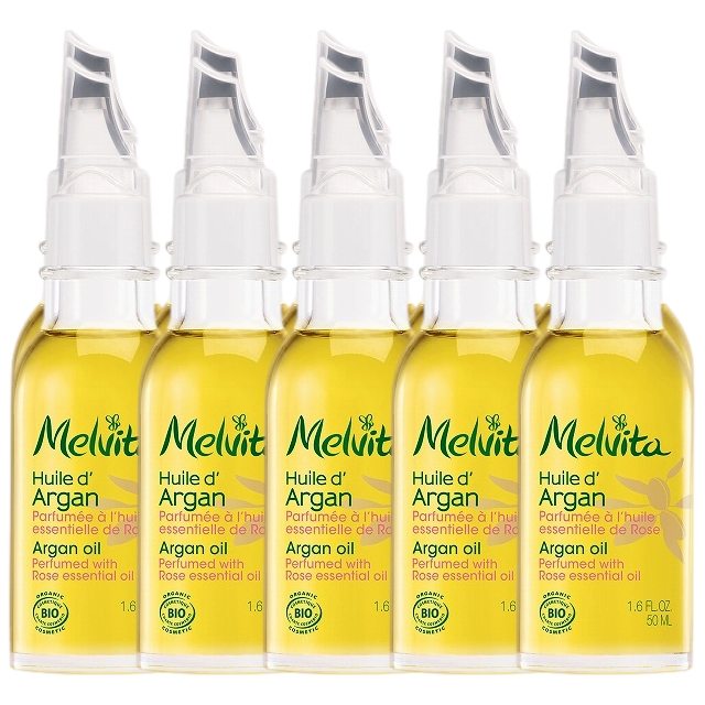 ビオオイル アルガンオイル ローズ 50ml x 10 お得な10個セット / メルヴィータ ／ Melvita