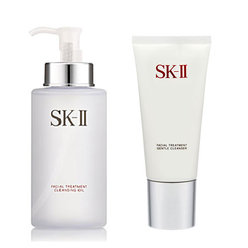 フェイシャル トリートメント クレンジングオイル & ジェントルクレンザーセット 250ml+120g / エスケーツー（SK-II／SK2） ／ SKII