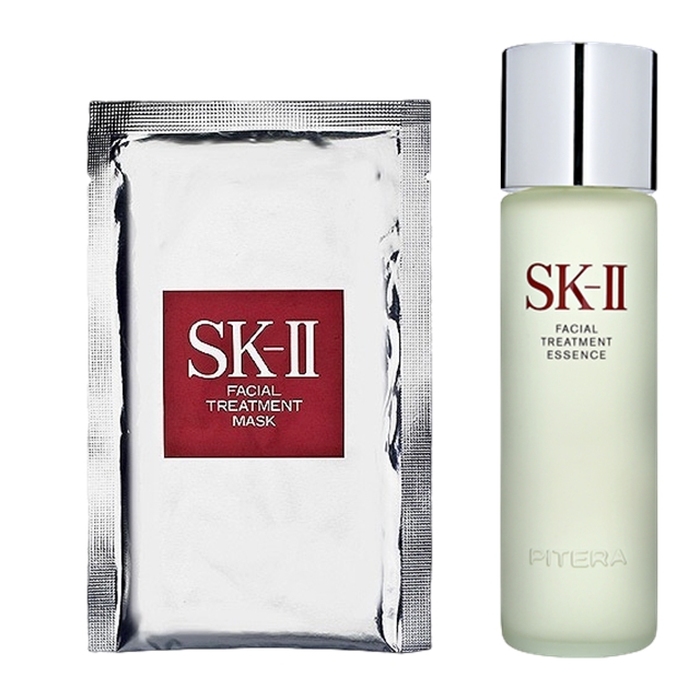 フェイシャル トリートメント マスク   1枚 とフェイシャル トリートメント エッセンス 230ml のセット / エスケーツー（SK-II／SK2） ／ SKII