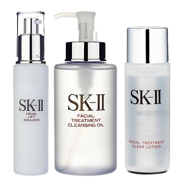 フェイシャルトリートメント クリア ローション +エマルジョン +クレンジングオイル セット 30ml+100g+250ml / エスケーツー（SK-II／SK2） ／ SKII
