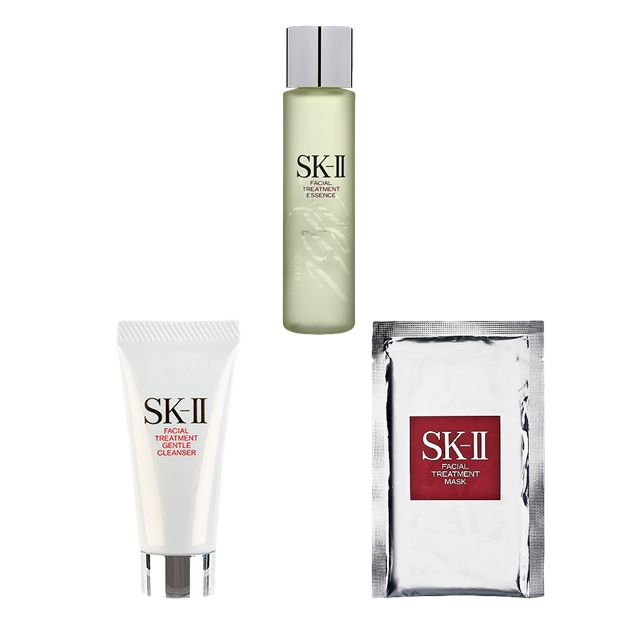フェイシャルトリートメント マスク＋ ジェントルクレンザー ＋  エッセンス セット 1枚+20g+250ml / エスケーツー（SK-II／SK2） ／ SKII