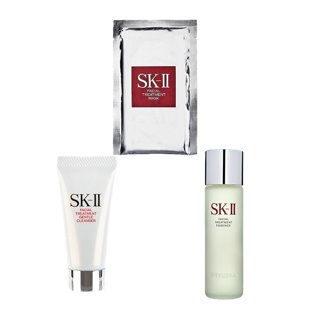 フェイシャルトリートメント マスク＋ ジェントルクレンザー ＋  エッセンス セット 1枚+20g+230ml / エスケーツー（SK-II／SK2） ／ SKII