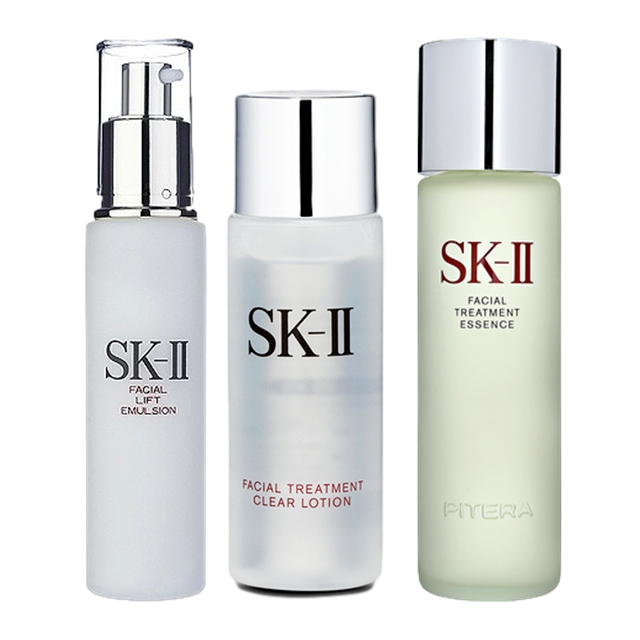 フェイシャルトリートメント クリア ローション+エッセンス+ フェイシャル リフト エマルジョン  30ml+230ml+100g / エスケーツー（SK-II／SK2） ／ SKII
