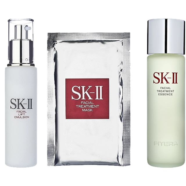 フェイシャル トリートメントエッセンス+エマルジョン +マスクのセット 230ml+100g+1枚 / エスケーツー（SK-II／SK2） ／ SKII