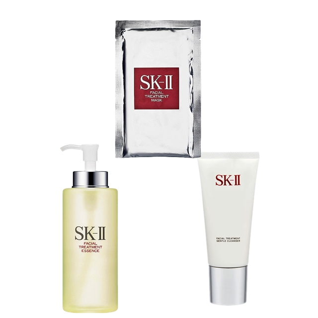 フェイシャルトリートメント マスク＋ ジェントルクレンザー ＋  エッセンス セット 1枚+120g+330ml / エスケーツー（SK-II／SK2） ／ SKII