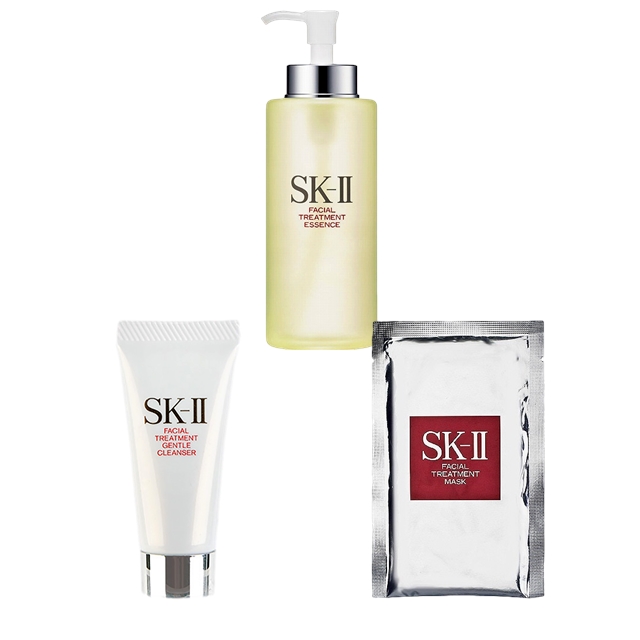 フェイシャルトリートメント マスク＋ ジェントルクレンザー ＋  エッセンス セット 1枚+330ml+20g / エスケーツー（SK-II／SK2） ／ SKII