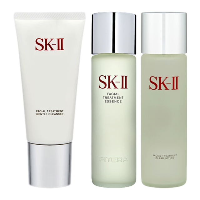 フェイシャルトリートメント ジェントルクレンザー ＋ エッセンス ＋ クリア ローションセット 120g+230mlx2 / エスケーツー（SK-II／SK2） ／ SKII